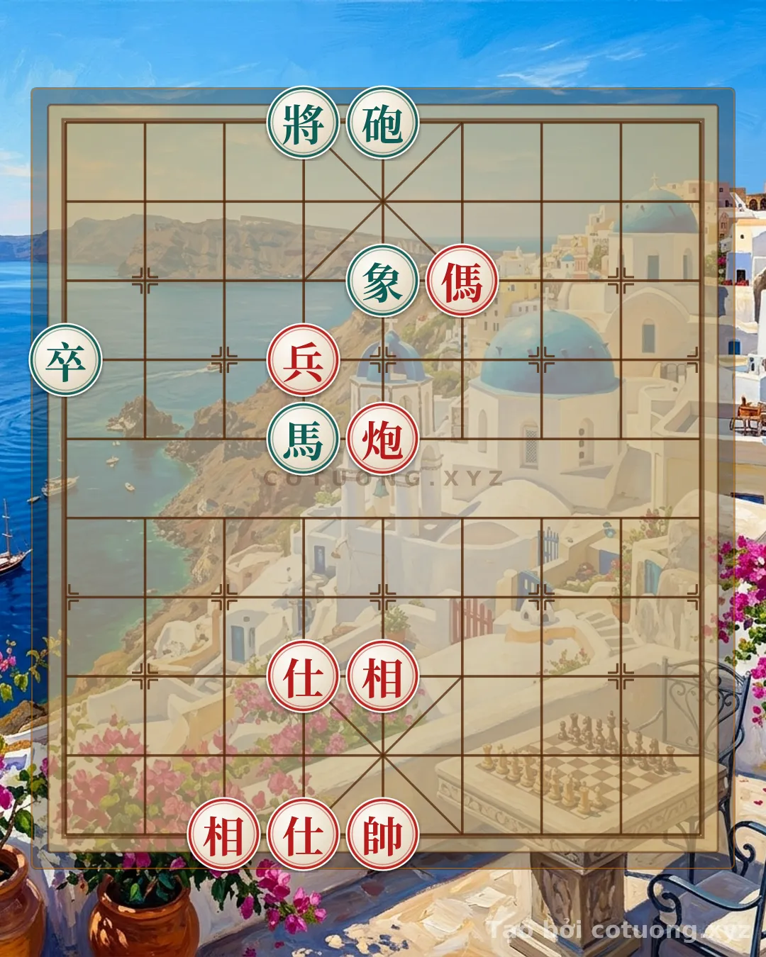 Thế cờ: Speed Checkmate Secrets: The Decisive Move in a 1/10 Xiangqi Battle — Cờ Tướng Online