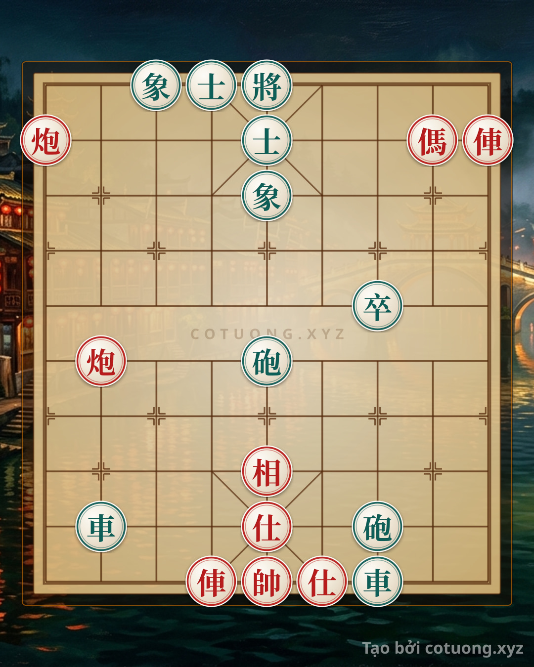 Challenge: Red General's Strategy: Checkmate in 3 Moves - Can you solve it?