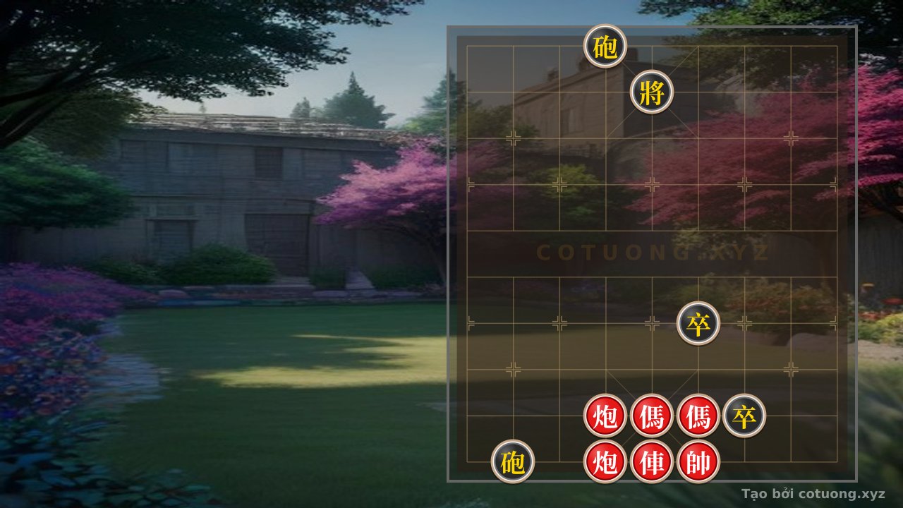 Thế cờ: Xiangqi: Saving from the 'Black Cannon on File 4' Position - Defense Tactics Like Xiangqi Master Xich Bi — Cờ Tướng Online
