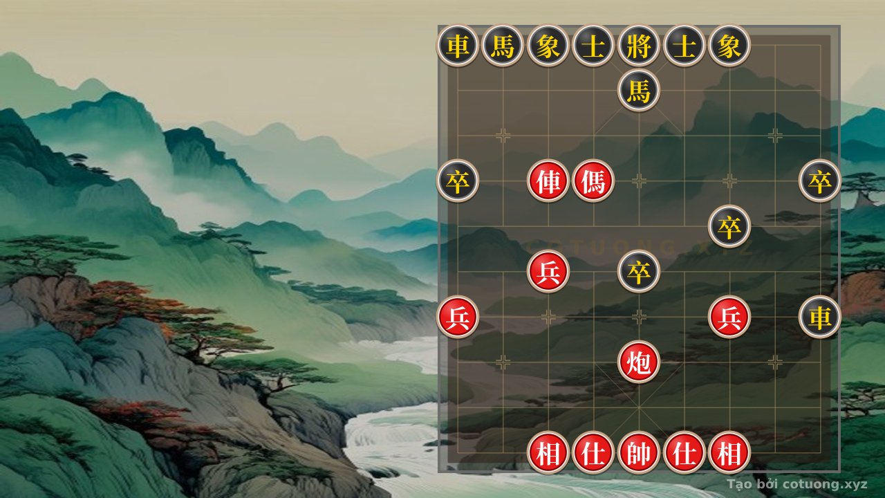 Thế cờ: Xiangqi Winning Tips: Red Cannon at L5 - Rapid Attack with Black Chariot! — Cờ Tướng Online