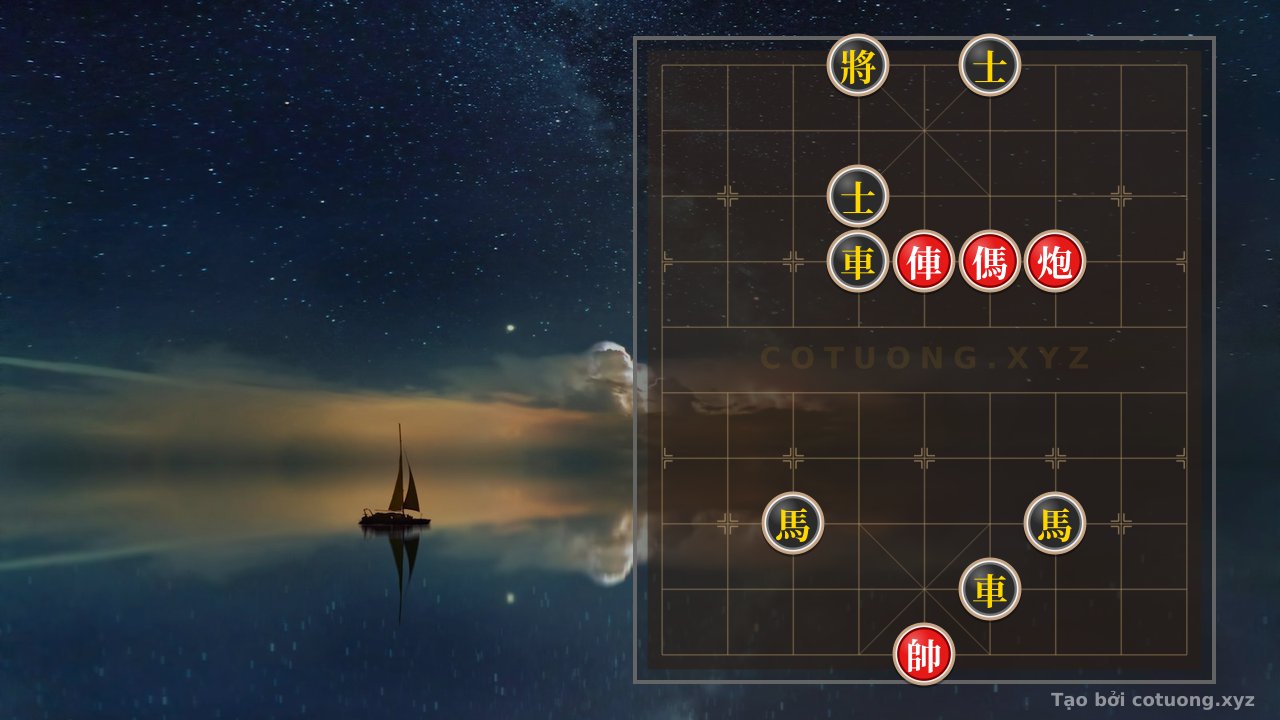 Thế cờ: Xiangqi (Chinese Chess): Red Cannon Pinned - Defensive and Counterattacking Strategies for the Player — Cờ Tướng Online