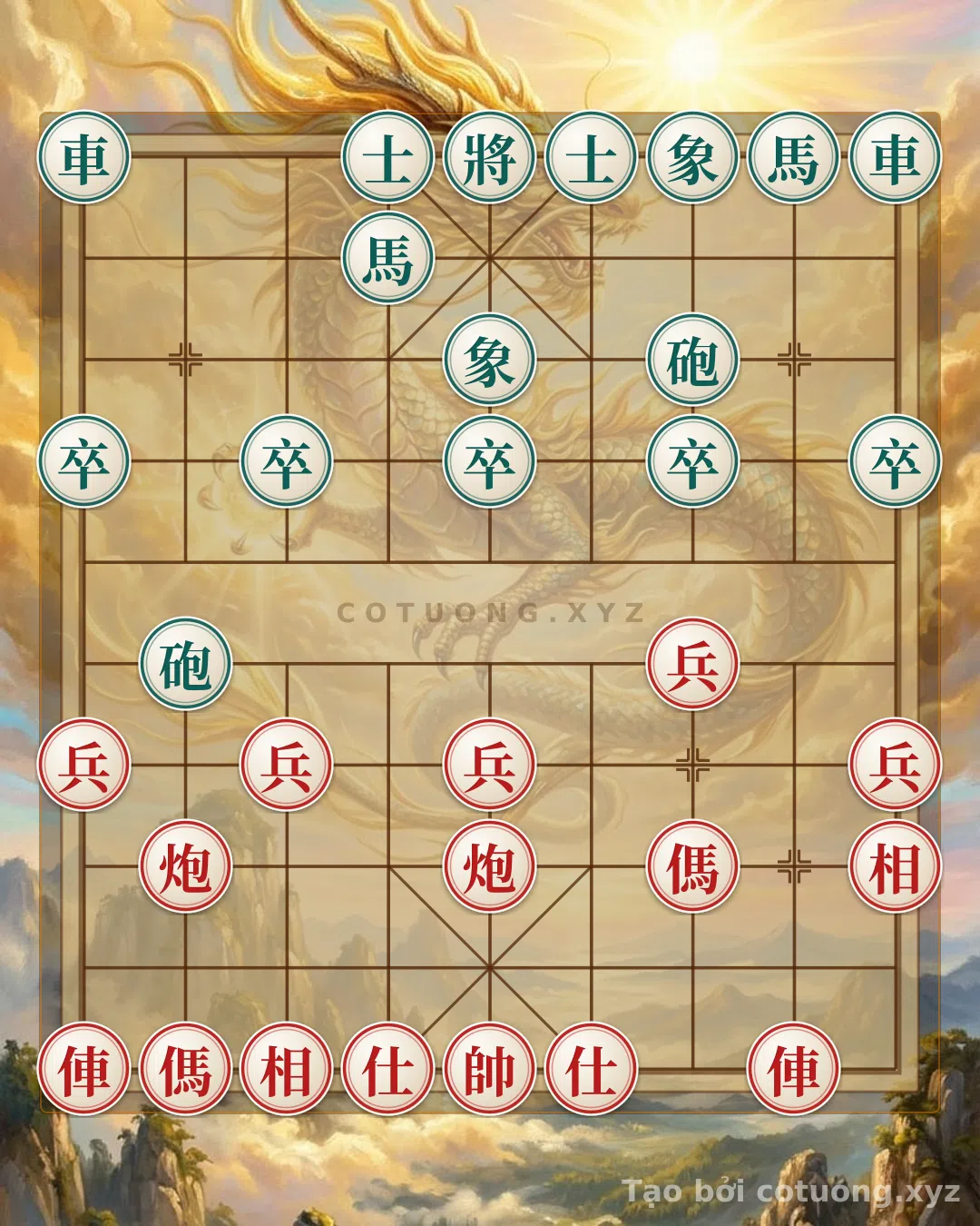 Thử Thách: Cạm Bẫy Đen Đỏ Trong Thế Cờ Tướng 1/10: Khi Xe Đỏ Lộ 2 Sẵn Sàng 'Đâm Thọc' - Phân Tích Chiến Thuật Tàn Khốc - Bạn có thể giải được?