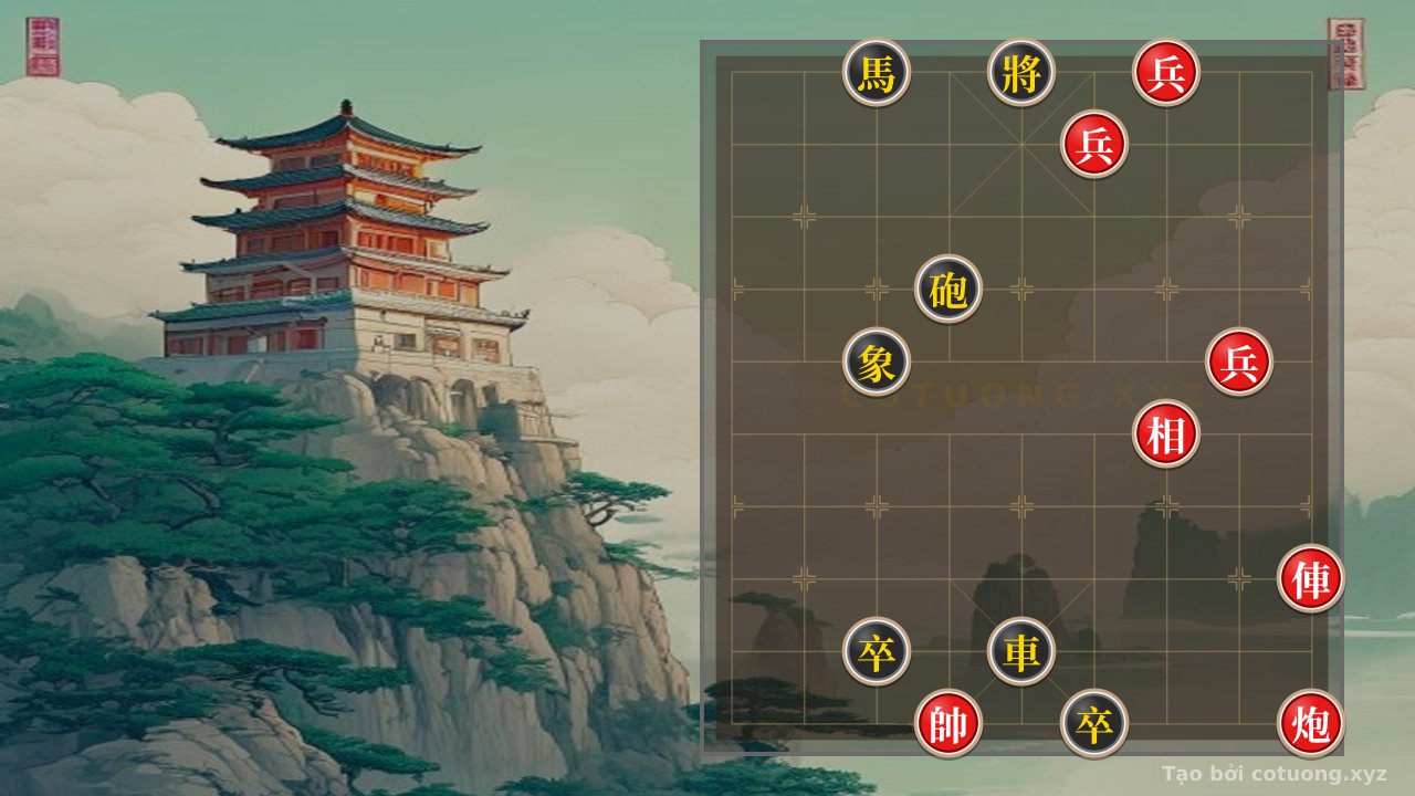 Thế cờ: Blitz Tactics: 3 Moves to Defeat Black in a Flashing Checkmate — Cờ Tướng Online