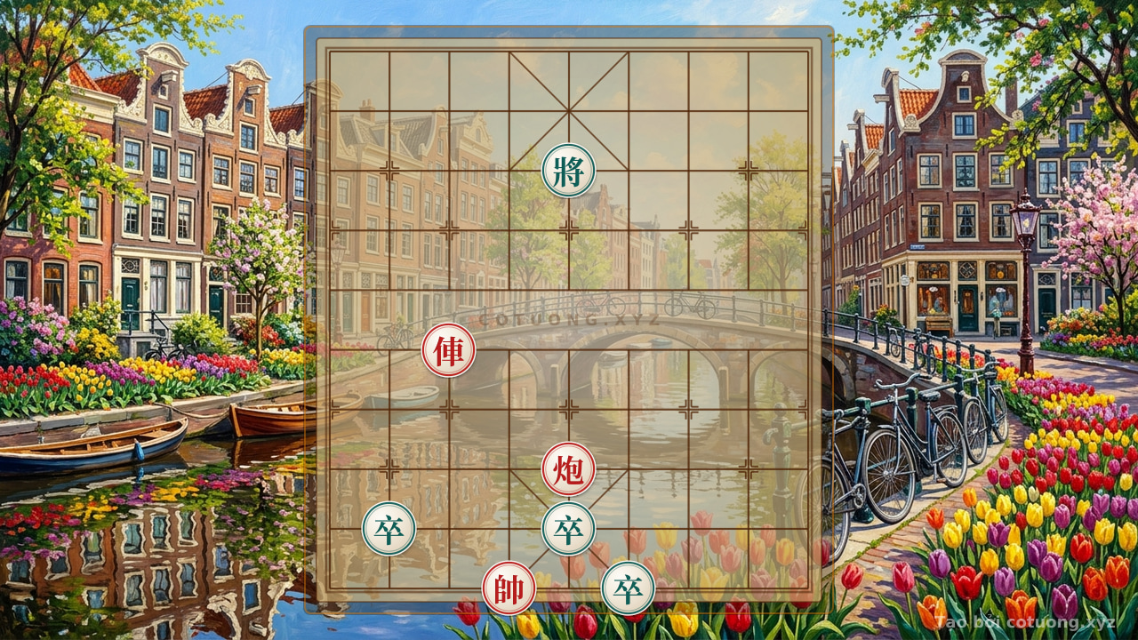 Thế cờ: Red Chariot Rush: Speed Checkmate Tactics in Chinese Chess — Cờ Tướng Online