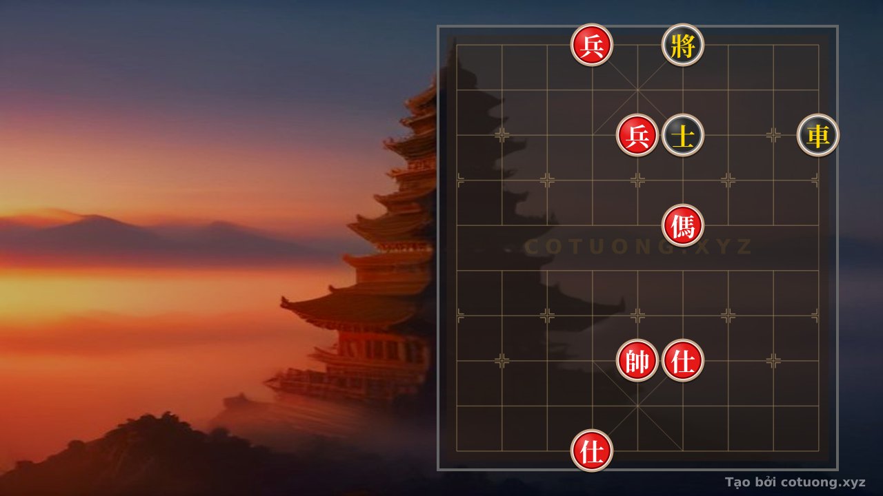 Thế cờ: The Silent Formation: Black Stands Firm Like Mount Tai, Waiting for the Turning Point! — Cờ Tướng Online