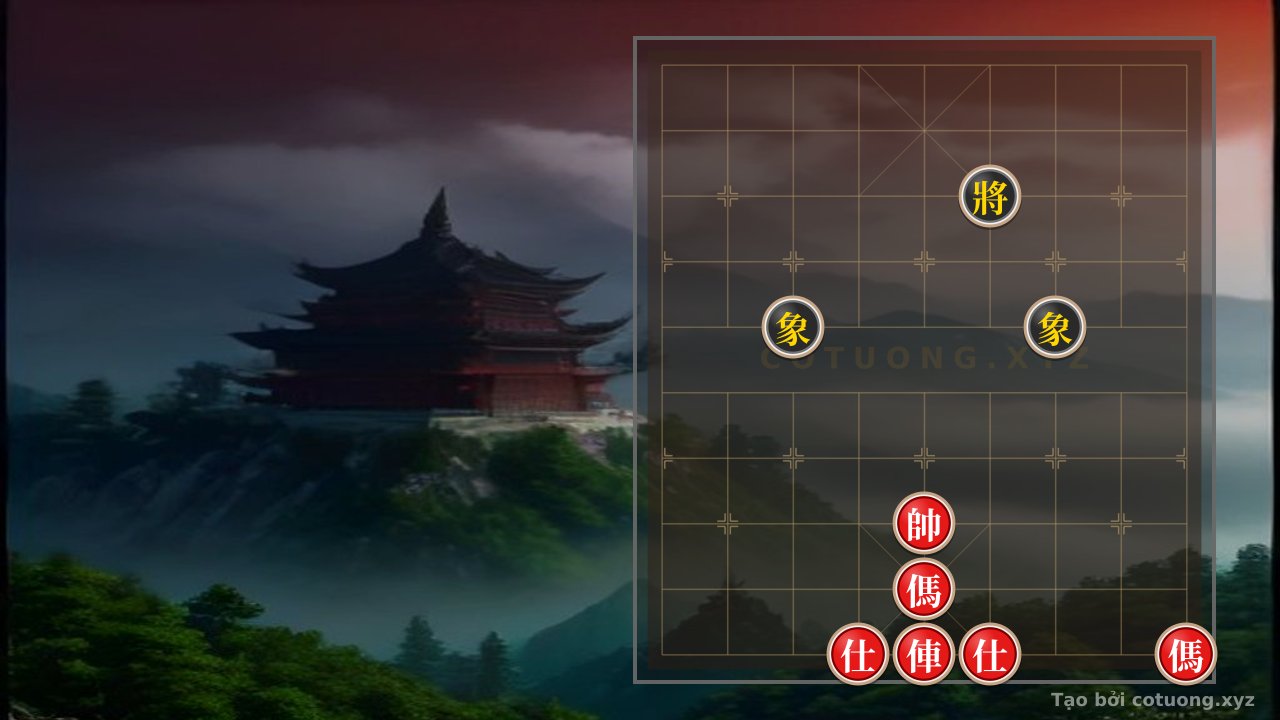Thế cờ: Cờ Tướng Kinh Điển: Xe Đỏ Đơn Độc Vây Hãm Tướng Đen - Chiến Thuật 'Bạch Đằng Giả' Trong Lòng Bàn Cờ — Cờ Tướng Online