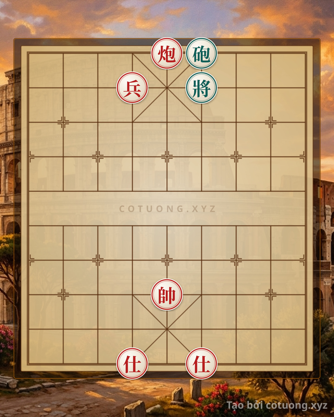 Challenge: Xiangqi: Red Cannon on File 5 Rank 10 vs Black Pawn on File 6 Rank 9 - Strategy to Capture the Black Pawn - Can you solve it?