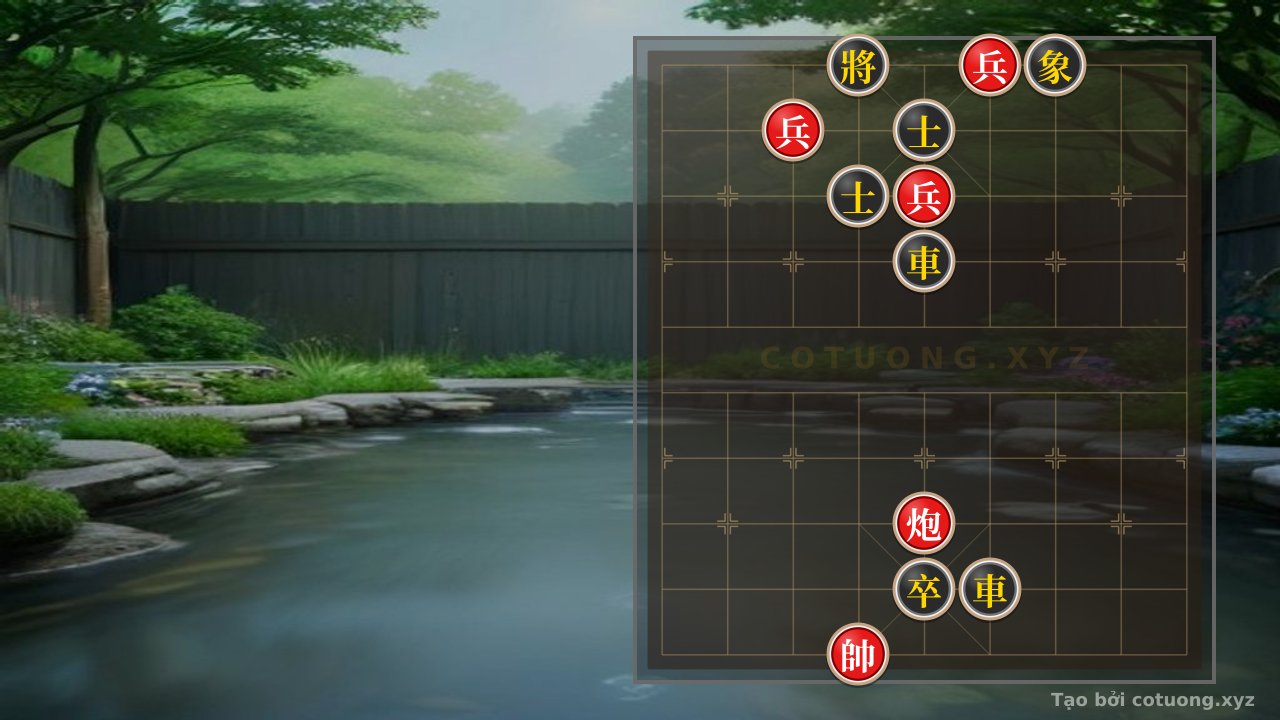 Thế cờ: The 'Chariot Charge' Strategy - A Brutal Tactics Like the Battle of Bach Dang — Cờ Tướng Online
