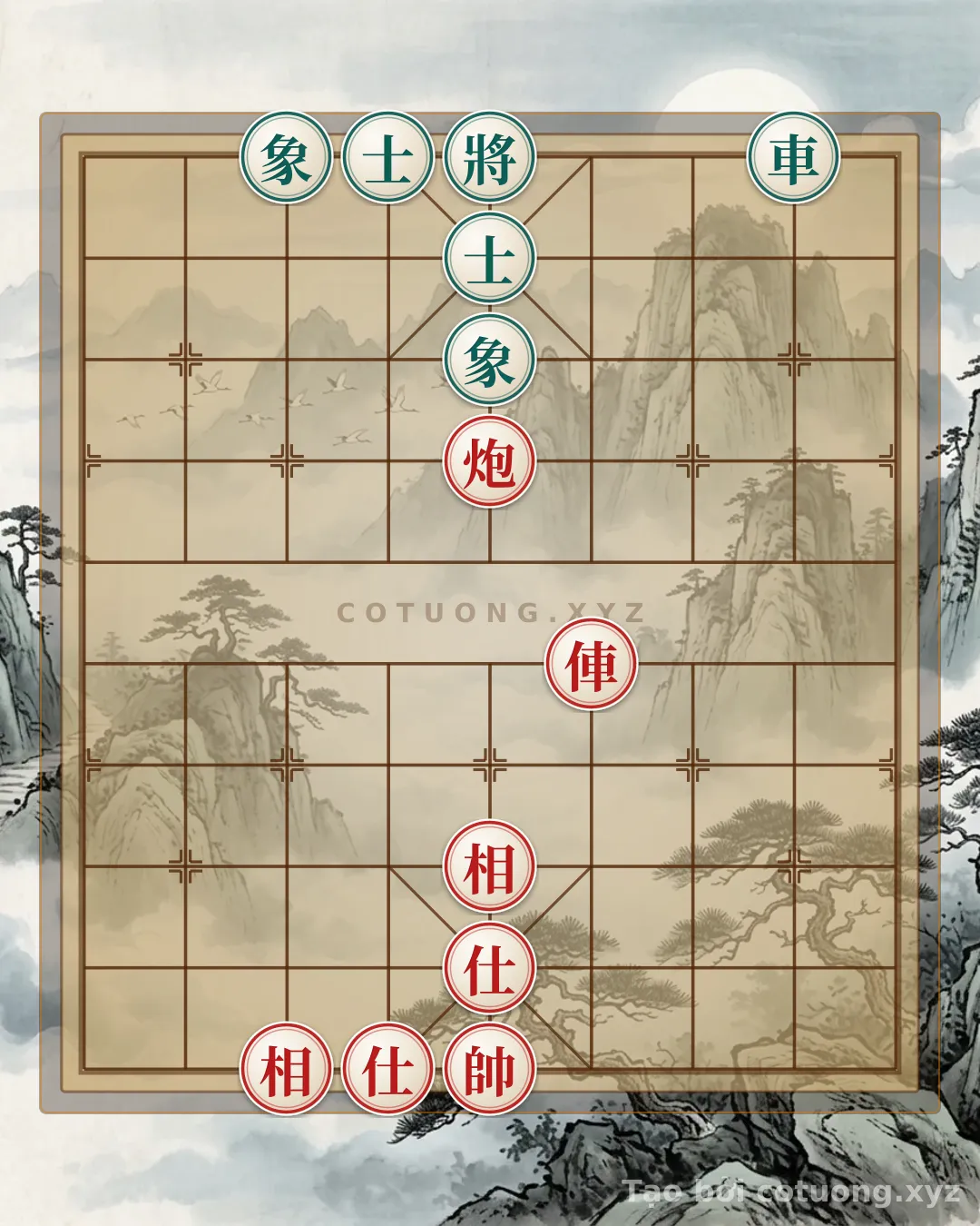 Thế cờ: Xiangqi Tactics: 