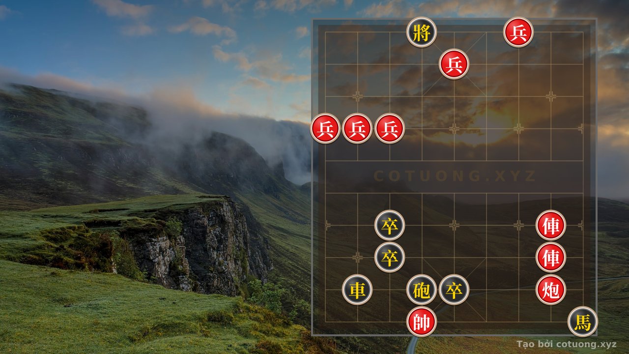 Thế cờ: The General's Lone Battle Formation: 