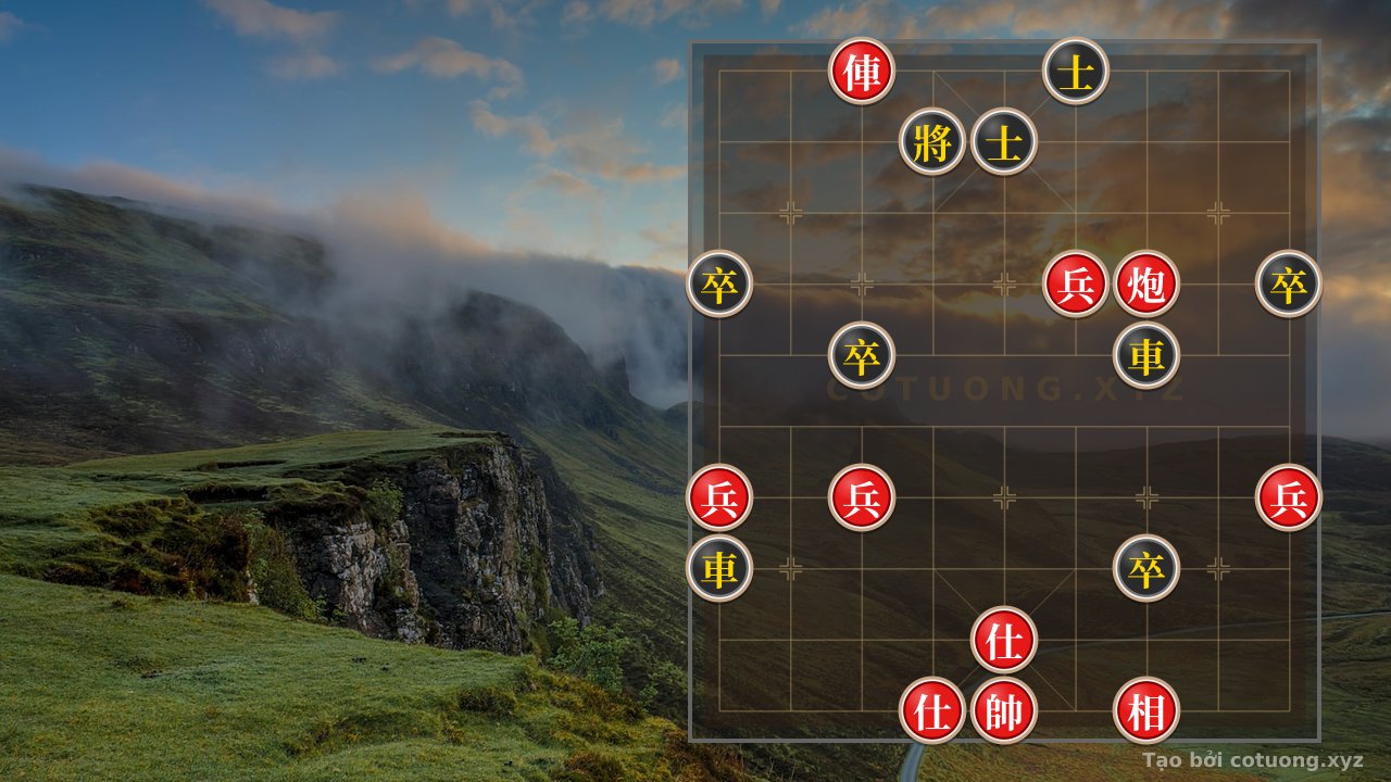 Thế cờ: Xiangqi Trick: Red Chariot Sacrifice - Turn the Board Upside Down in One Move — Cờ Tướng Online