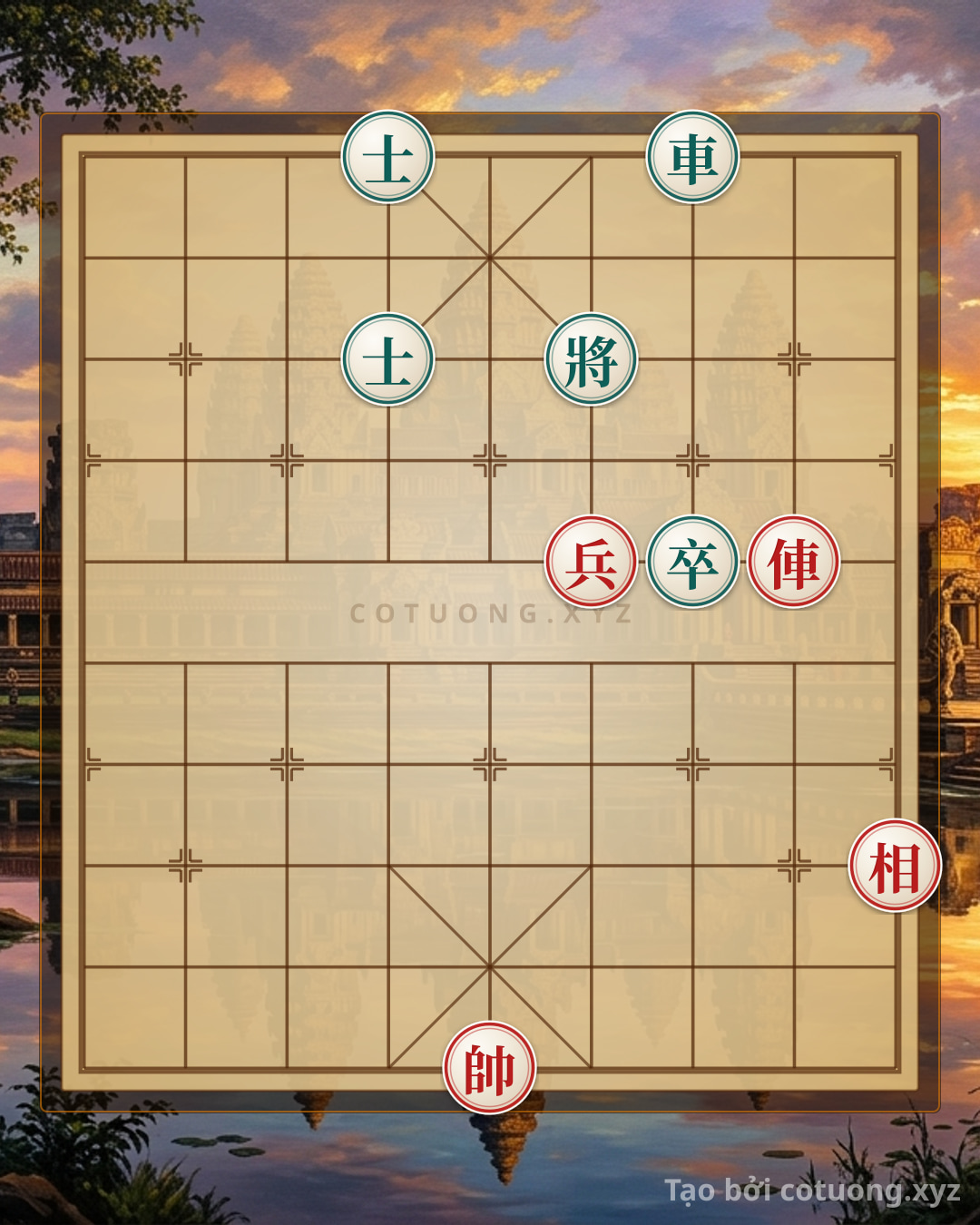 Challenge: Xiangqi: Red Chariot Rushes Straight, Black Advisor Threatened - Chess Strategy to Control File 4 - Can you solve it?