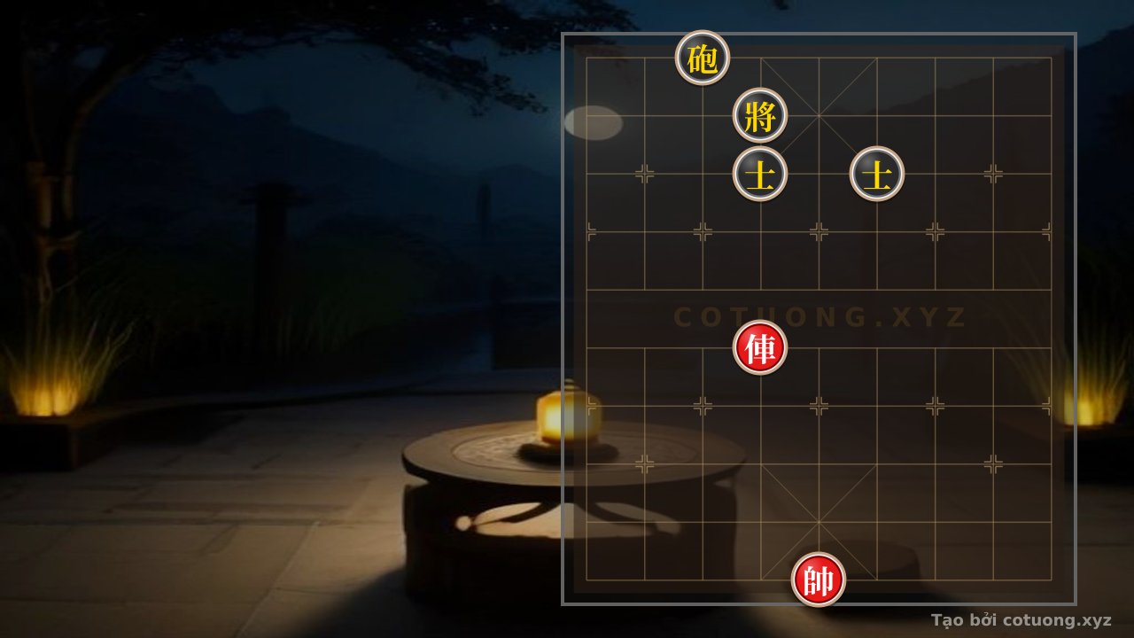 Thế cờ: Defensive Mastery in the Shadows: The Art of Neutralizing Red Rook's Threats — Cờ Tướng Online