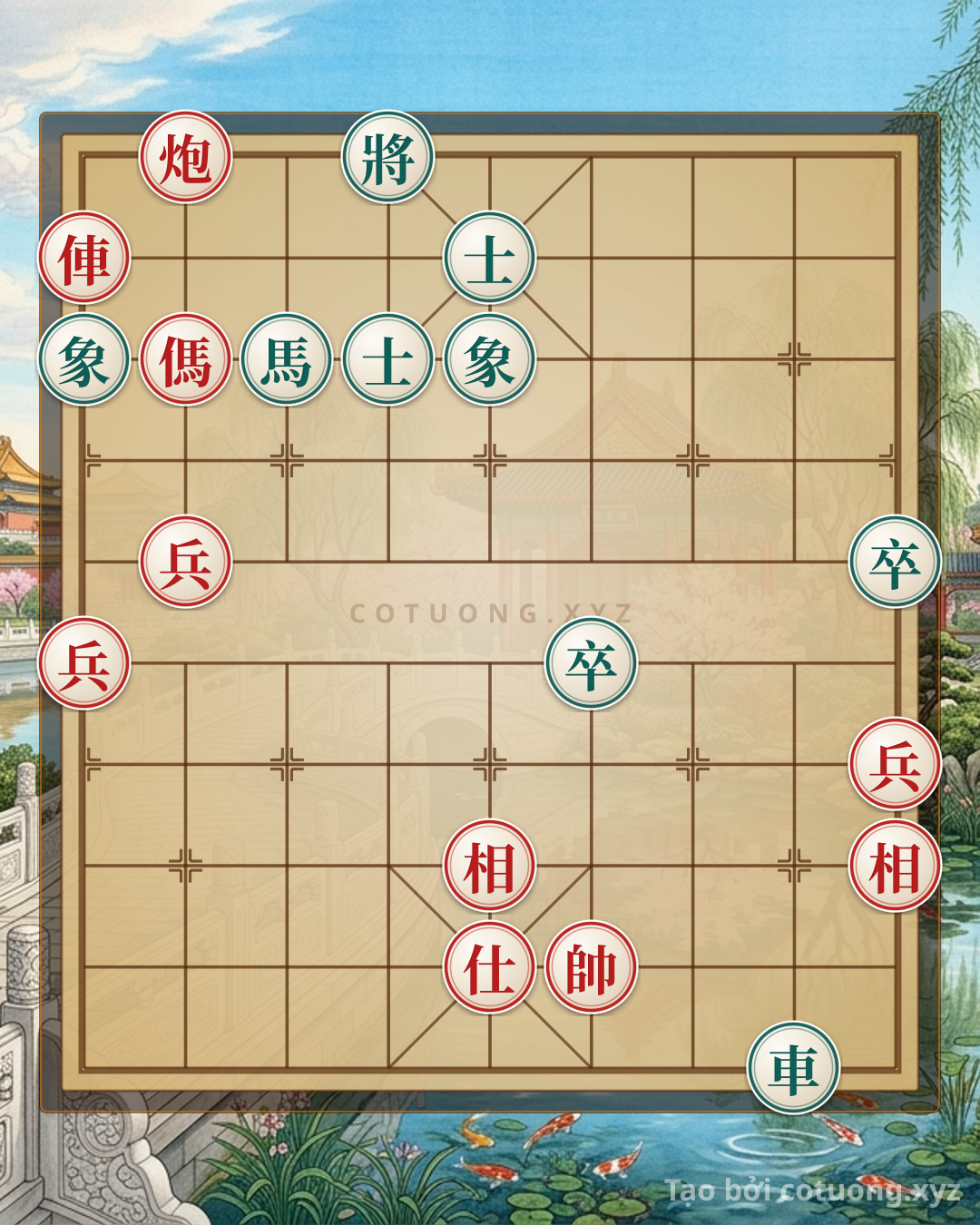 Challenge: Classic Checkmate: The Battle of Rook Cannon Horse 3 vs. Rook Horse 2 - Survival Tactics in the Heart of the Chessboard - Can you solve it?