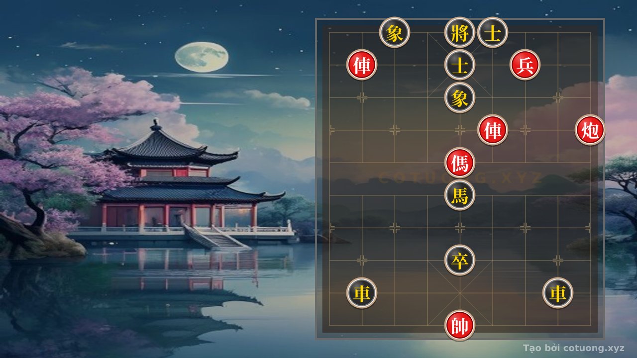 Thế cờ: Defensive Counterattack: How to Parry the Red Chariot on File 8, Rank 9 — Cờ Tướng Online