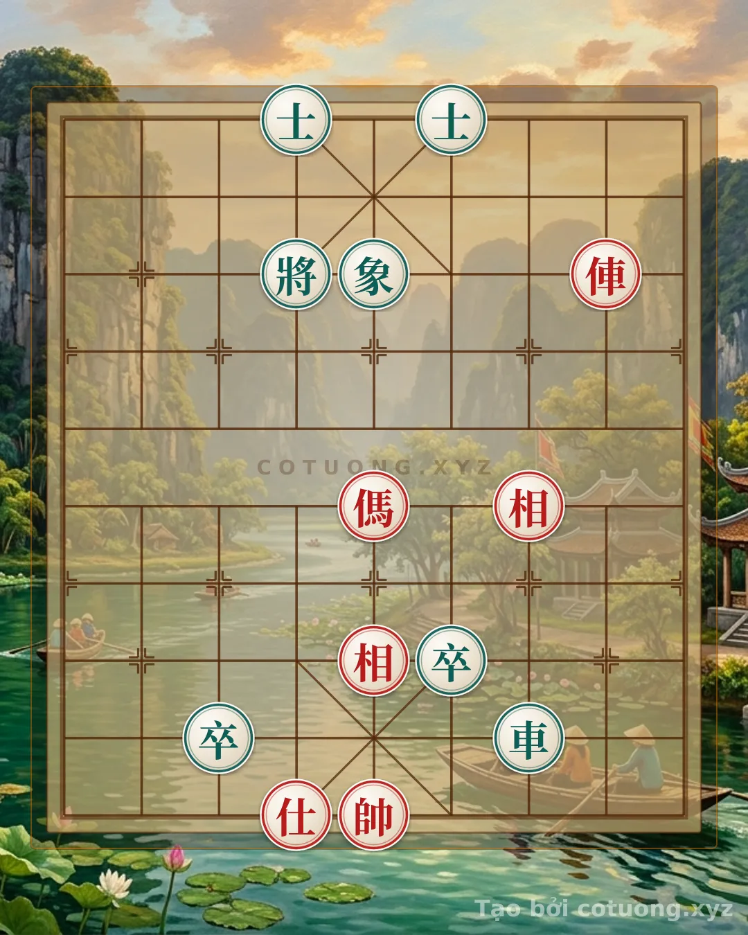 Thế cờ: The 'Sick Black' Trap - How Red Breaks Black's Formation in 3 Moves — Cờ Tướng Online