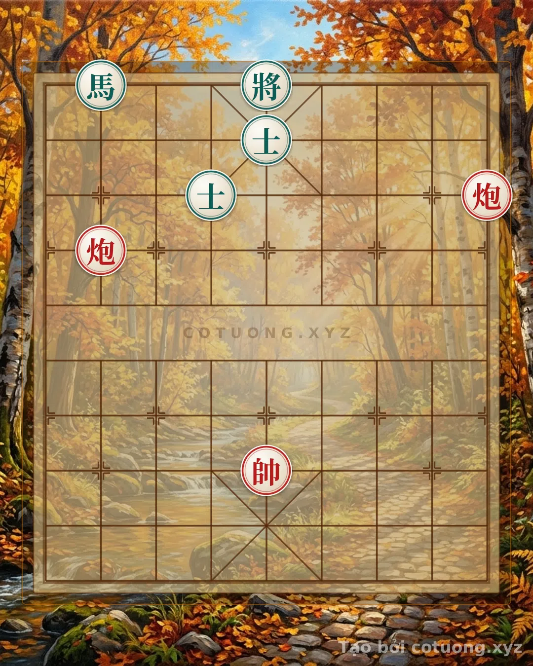 Challenge: Xiangqi Mastery: Red Cannon's Charge, Black Advisor Locked - Detailed Guide for Beginners - Can you solve it?