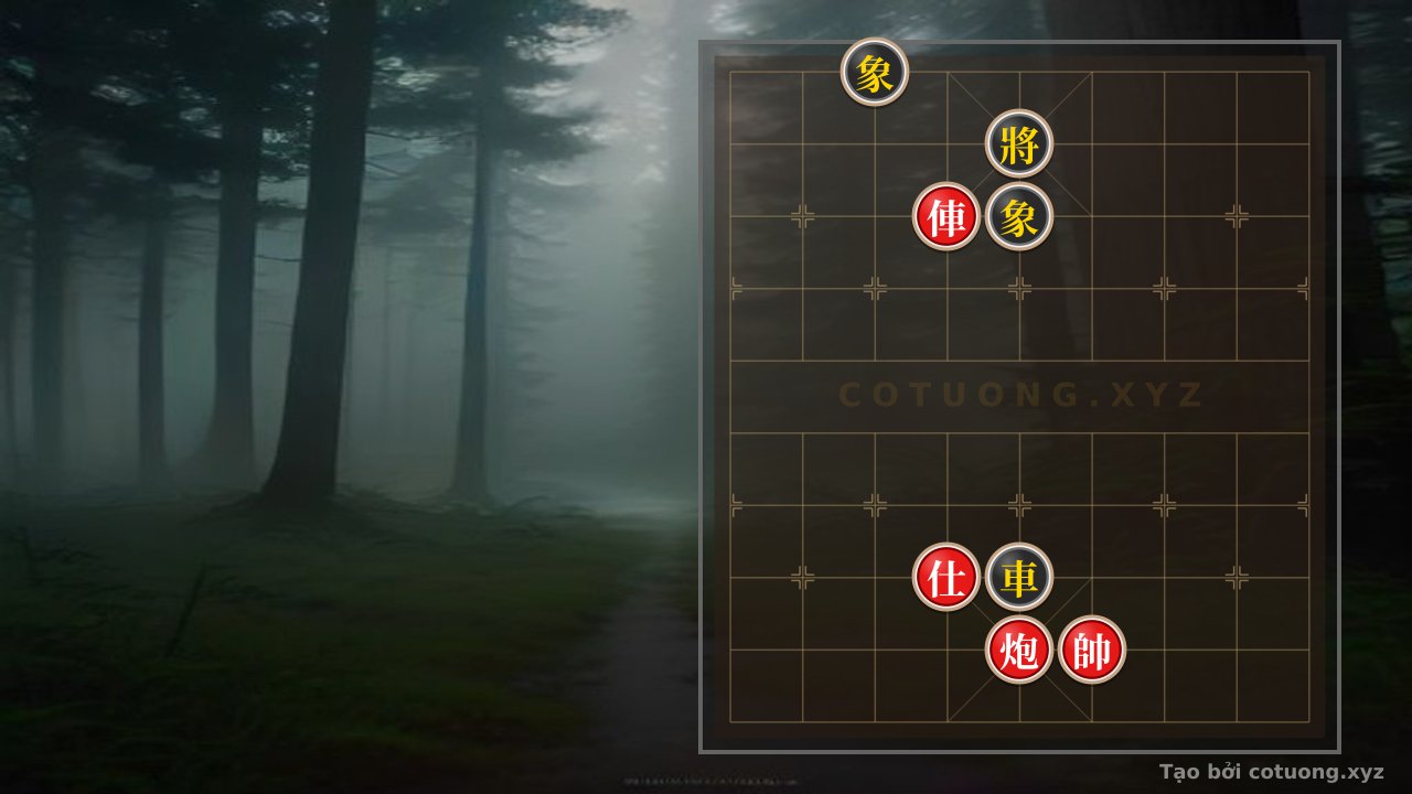 Thế cờ: The Endgame with Full Army: Psychological Pressure and Bold Moves by the Red Side — Cờ Tướng Online