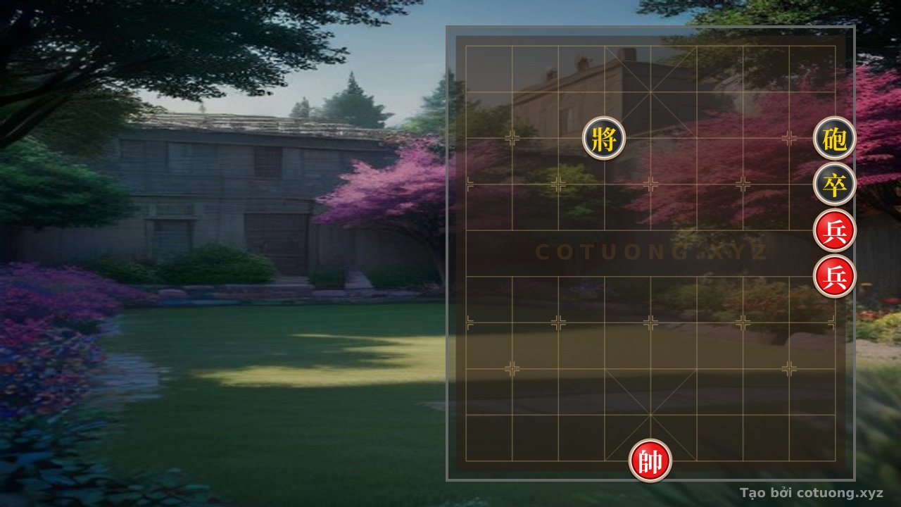 Thế cờ: Classic Xiangqi Trap: 2 Pawns Crush the Cannon Pawn in One Move - The Ultimate Breakthrough Strategy — Cờ Tướng Online