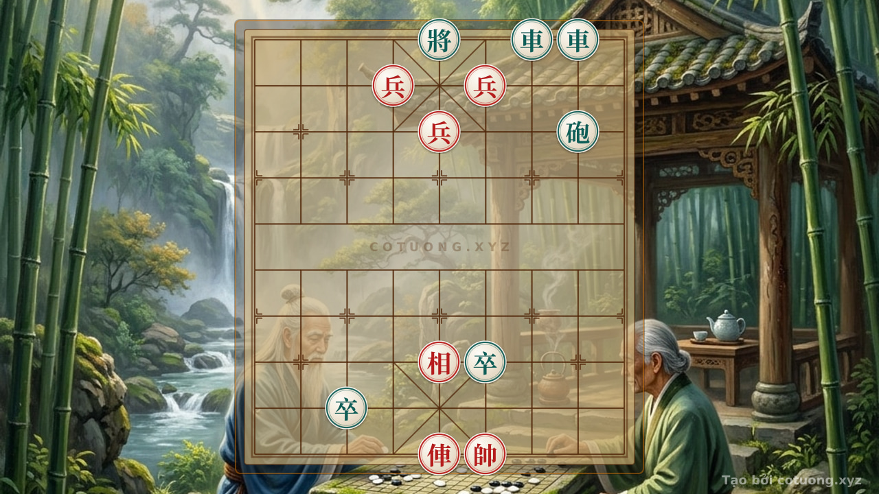 Thế cờ: Xiangqi Opening: Red Chariot 5 Tons 1 - 'Empty Cannon' Strategy Defeats Black General — Cờ Tướng Online