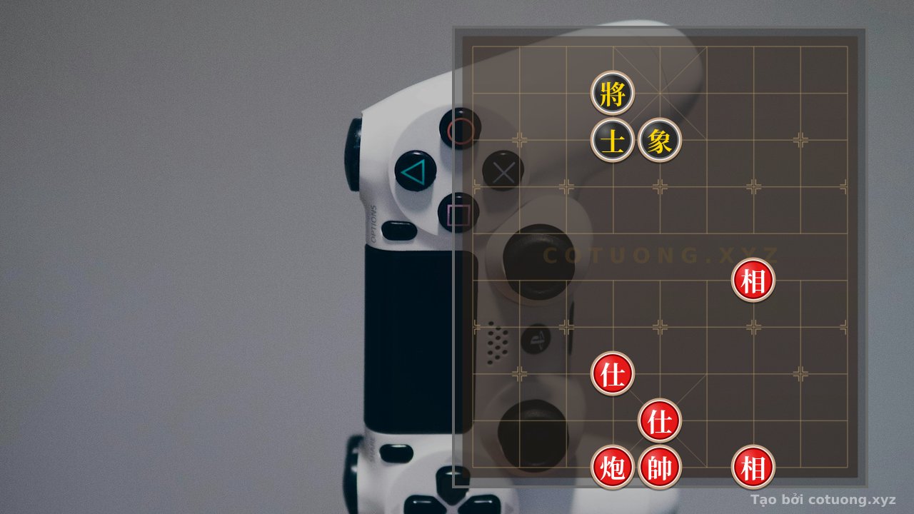 Thế cờ: 'Red-Black Board: When a Black General Opens Eyes in the Light of Cannon Reveal 1' - The Secret Move to Win Level 3 — Cờ Tướng Online