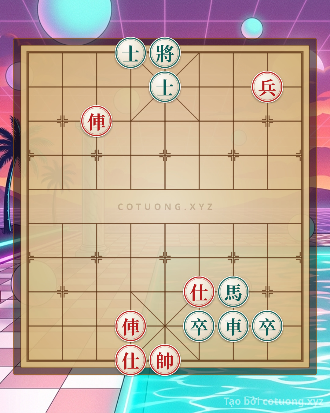 Challenge: Xiangqi: Two Red Chariots Crush the Black Horse - Unmissable High-Level Trap Strategy - Can you solve it?