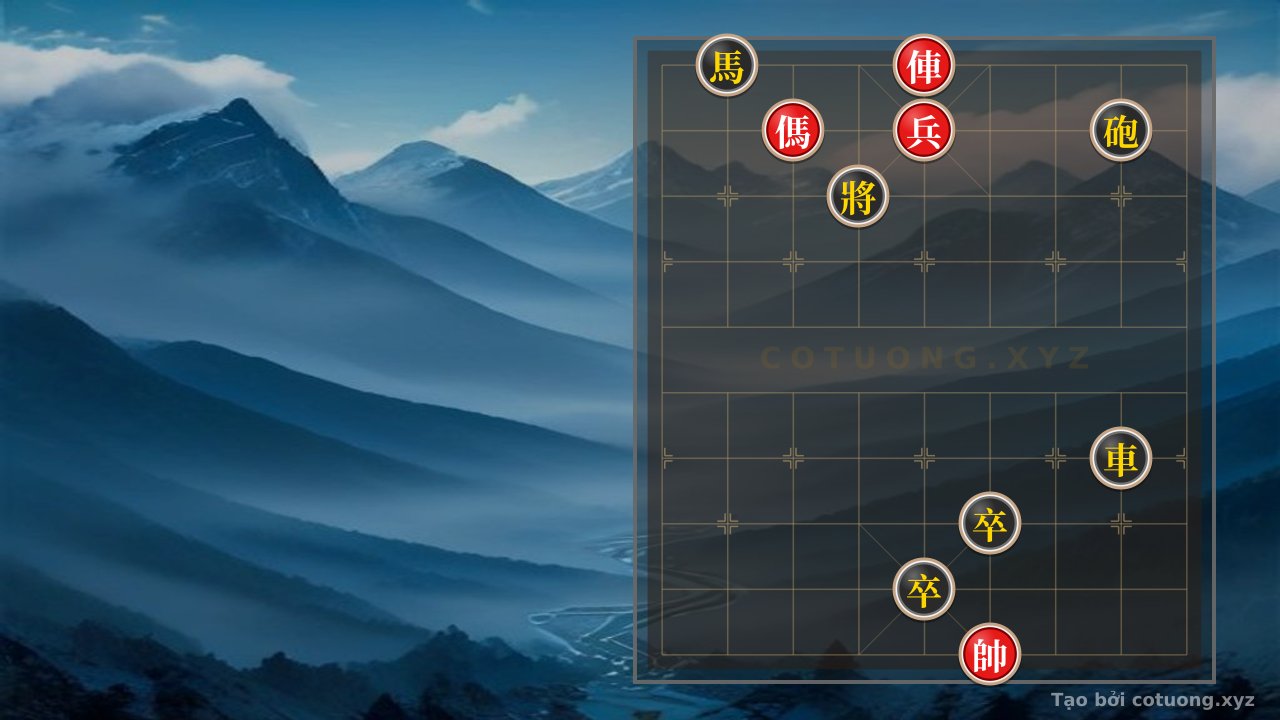 Thế cờ: Red Horse vs Black Chariot: Strategy to Defeat the Isolated Chariot in Chinese Chess — Cờ Tướng Online