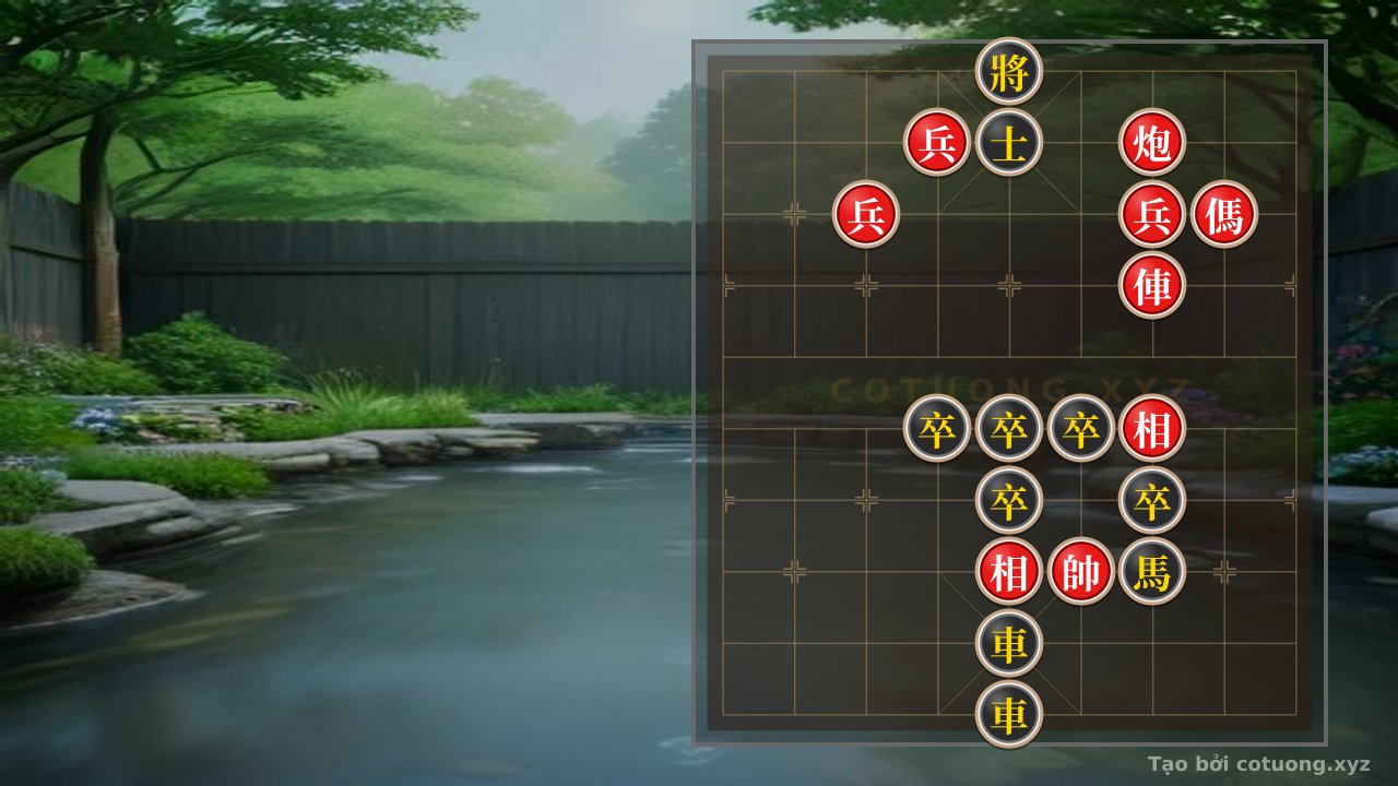 Thế cờ: The Secret of 'Double Horse Spear' in Xiangqi: Red's Dominating Strategy from the First Move — Cờ Tướng Online