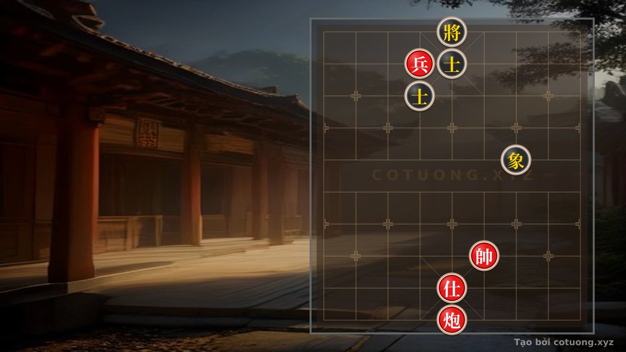 Thế cờ: Xiangqi (Chinese Chess) Strategy: Attacking with the Red Cannon on File 5 — Cờ Tướng Online