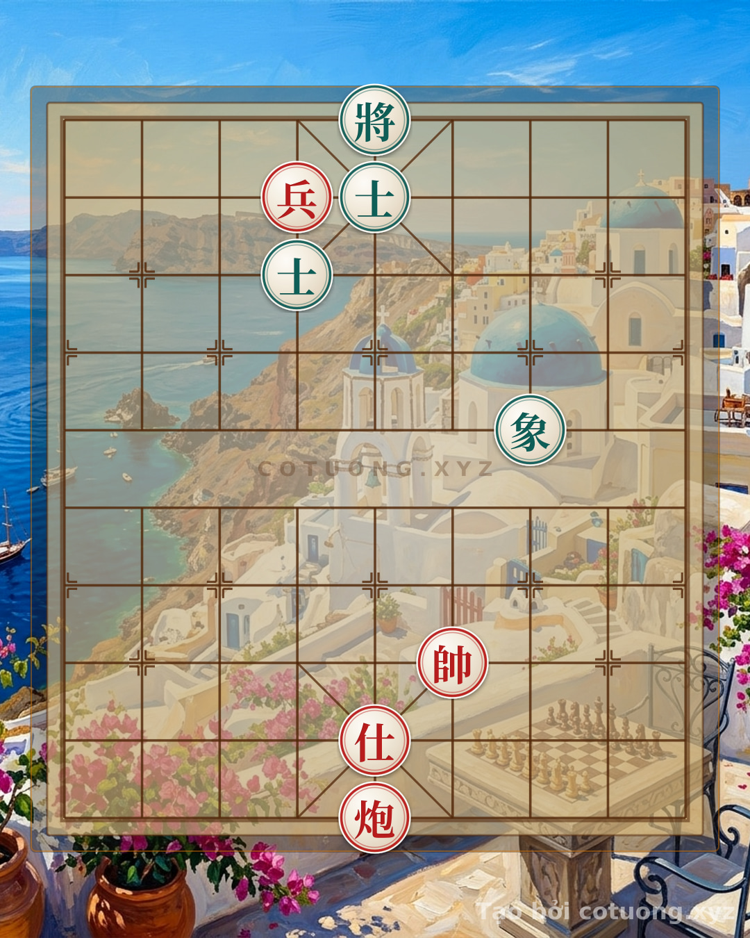 Challenge: Xiangqi (Chinese Chess) Strategy: Attacking with the Red Cannon on File 5 - Can you solve it?