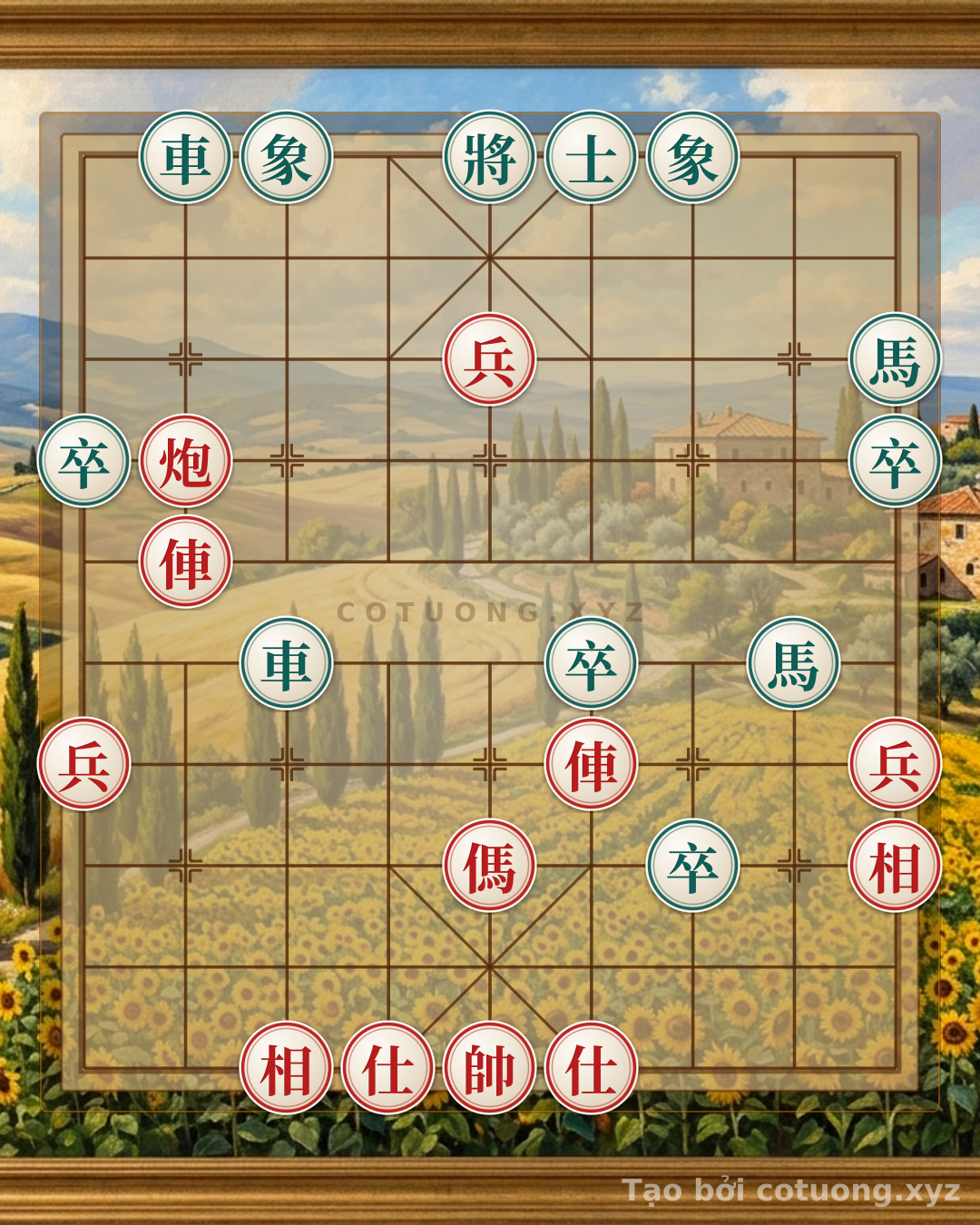 Thử Thách: Cờ Tướng Thế Cờ Đen 'Song Mã Giao Chân' - Bẫy Pháo Trống Giấu Kín: 