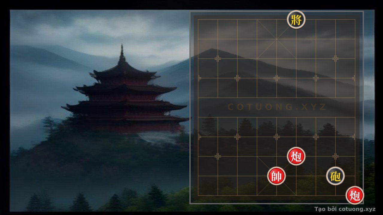 Thế cờ: Xiangqi: The Secret to Sacrificing the Red General in 3 Moves — Cờ Tướng Online