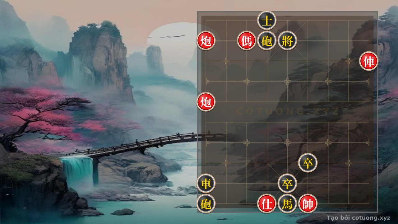 Thế cờ: Xiangqi Position Analysis Level 7/10: 