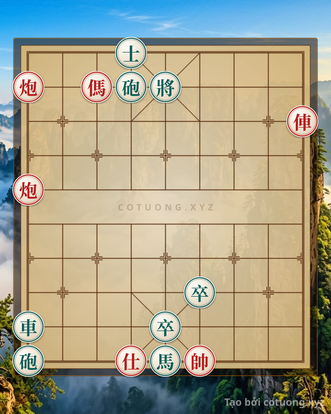 Challenge: Xiangqi Position Analysis Level 7/10: 