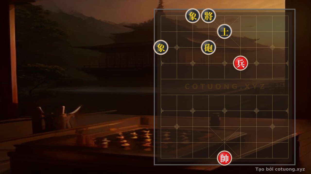 Thế cờ: Xiangqi Classic: Single Pawn vs. Black Cannon Elephant - Master Tactics from Vietnam's Chess Village — Cờ Tướng Online