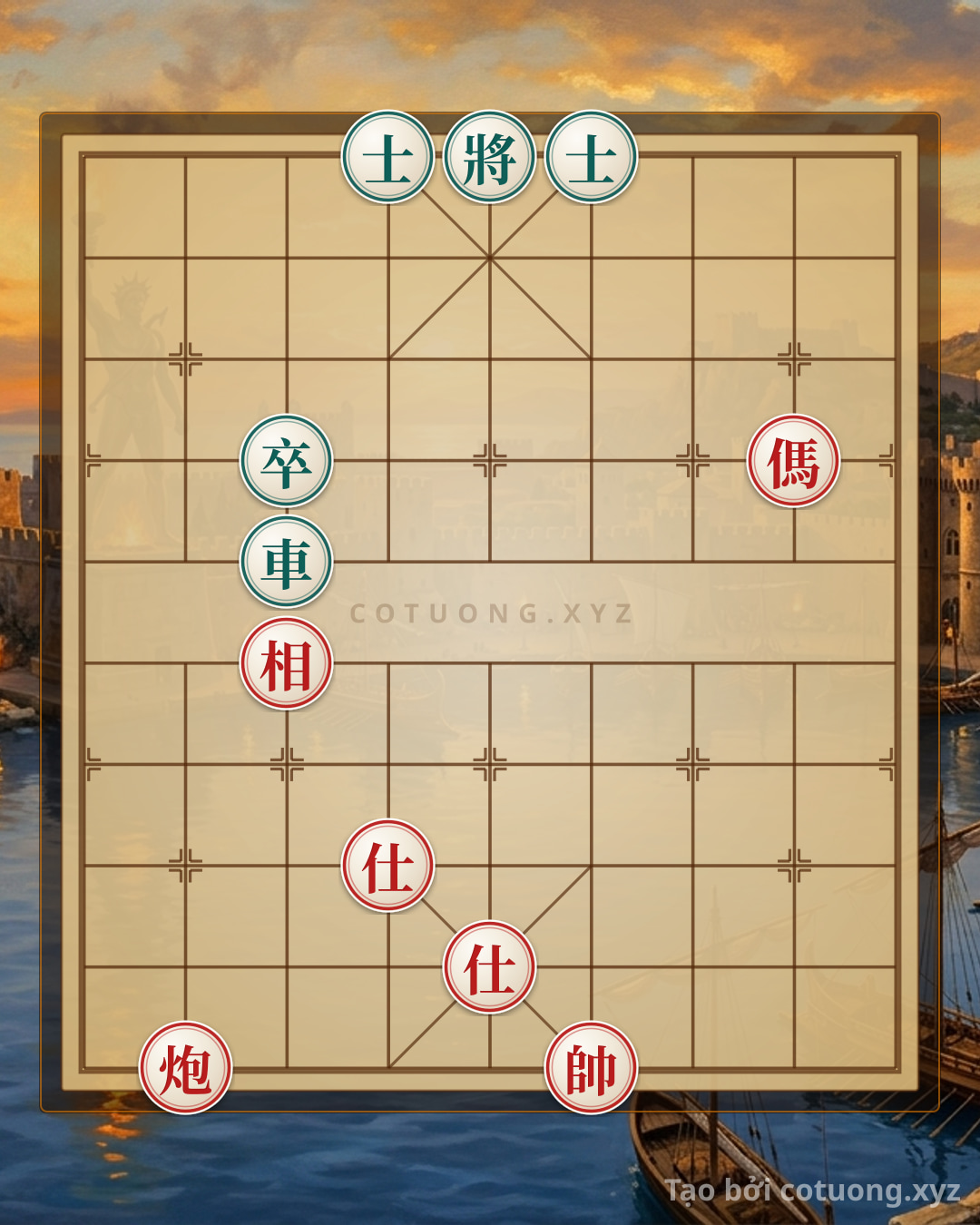 Challenge: Xiangqi: Red Strategy Beats Black Chariot - Winning Tactics from the First Move - Can you solve it?