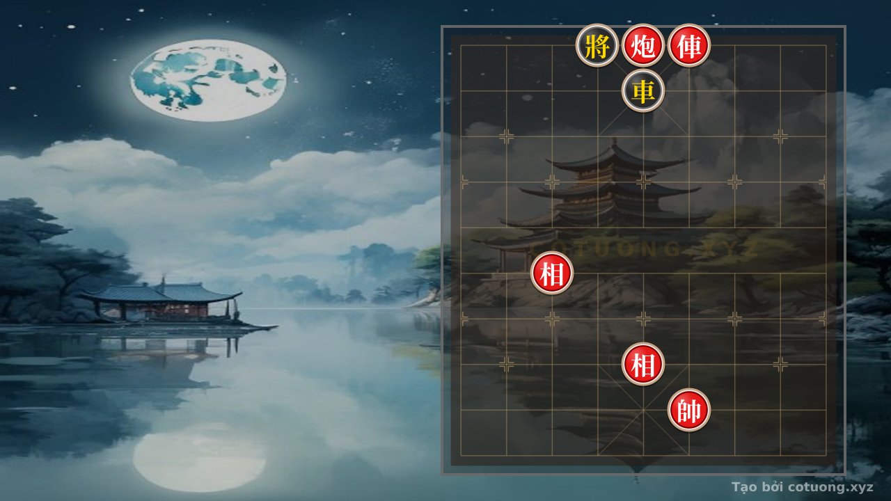 Thế cờ: Thuật toán bí mật: Làm thế nào Đỏ 'xé tan' thế cờ Đen chỉ trong 3 nước đi? — Cờ Tướng Online