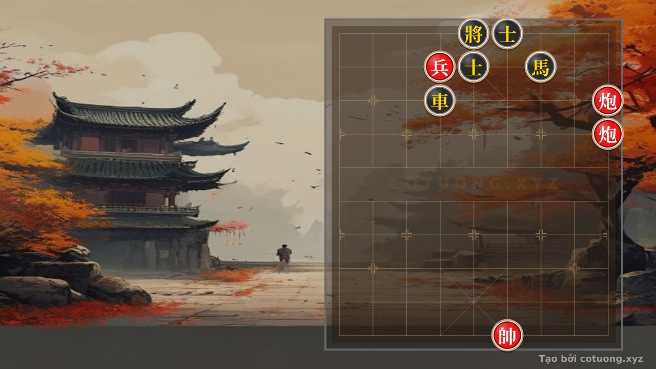 Thế cờ: Xiangqi (Chinese Chess) Board 5th File 10: 