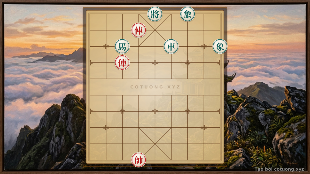 Thế cờ: The Yin-Yang Chessboard: When Defense Becomes the Art of Counterattack — Cờ Tướng Online
