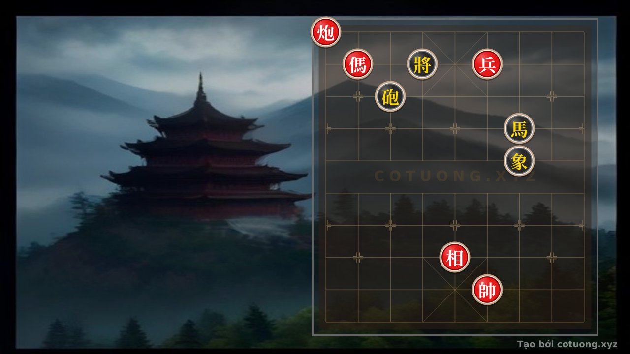 Thế cờ: Xiangqi: How to Defeat the Double Horse Legged Formation Using the Empty Cannon — Cờ Tướng Online