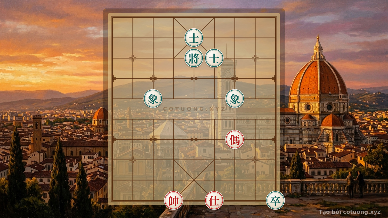 Thế cờ: The deadly trap in the Xiangqi position: How Red is cornered — Cờ Tướng Online