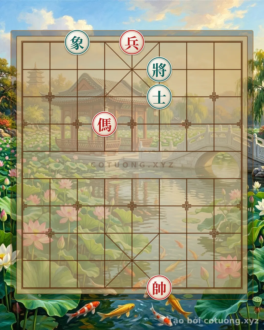 Thử Thách: Bàn Cờ Đỏ Đầu: 