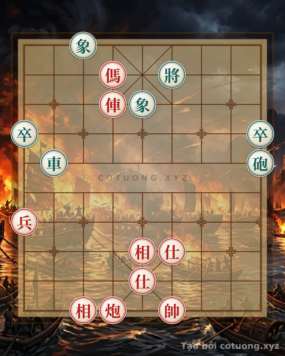 Challenge: Red General's Defense: Static Defense Strategy for Black - Can you solve it?