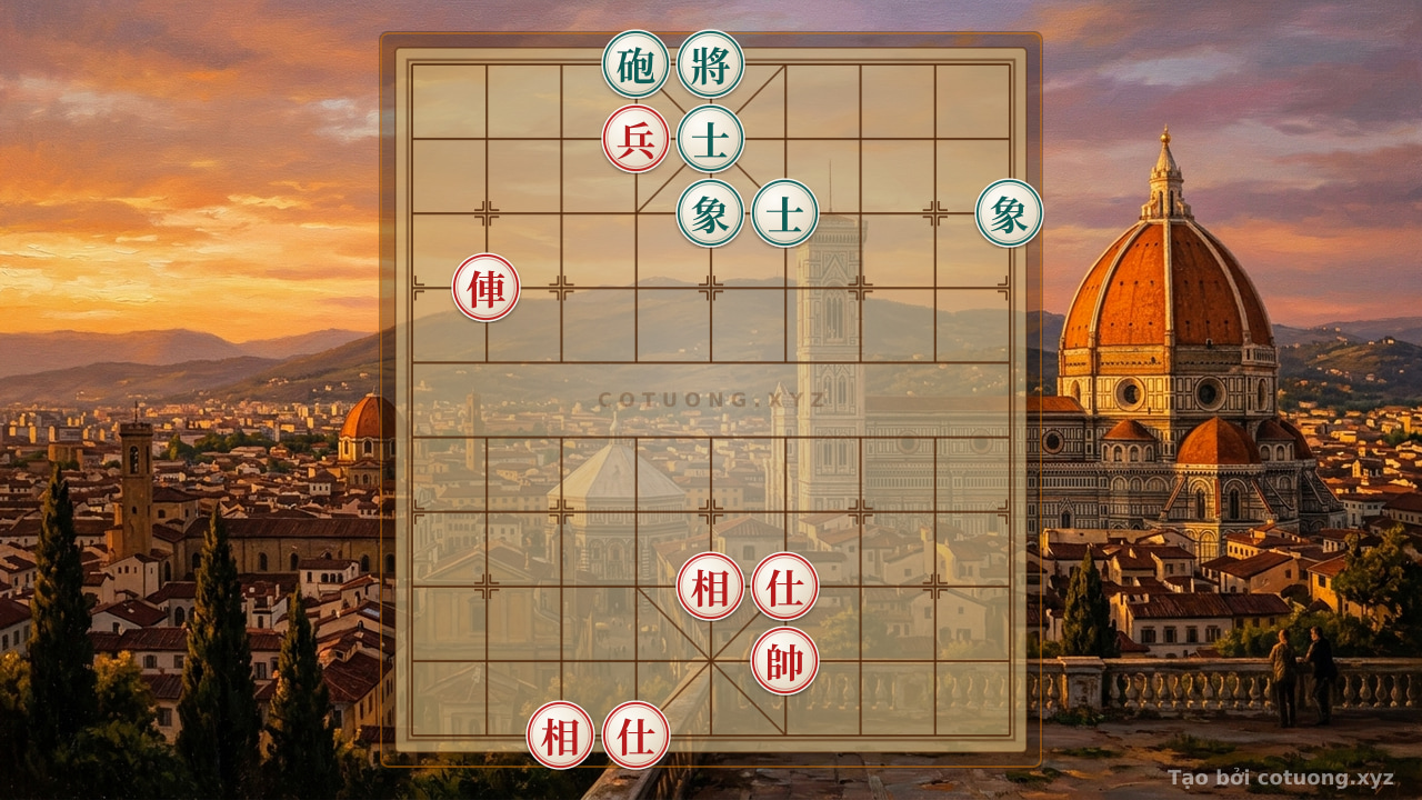 Thế cờ: Xiangqi Surprise: Black Cannon Opening 4 - The Red Army's Lightning-Fast Counterattack Strategy — Cờ Tướng Online